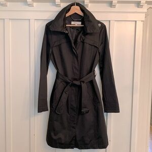 Essential Black Trench Coat From Hawk&Co.
